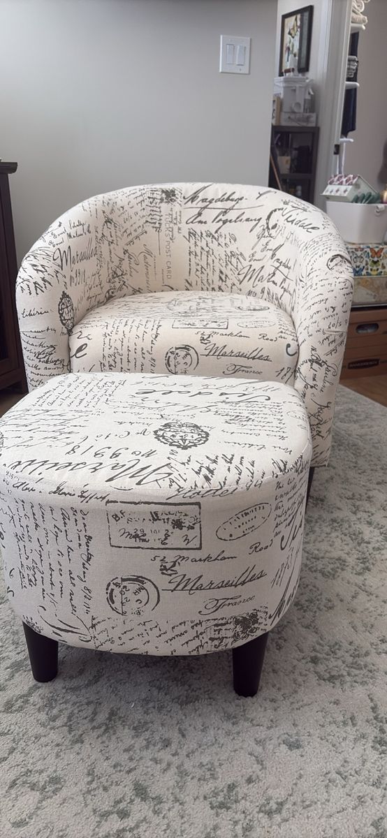 Fabric Accent Chair