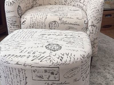 Fabric Accent Chair
