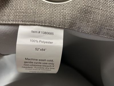 2 (52x84) Room Darkening Curtain Panels