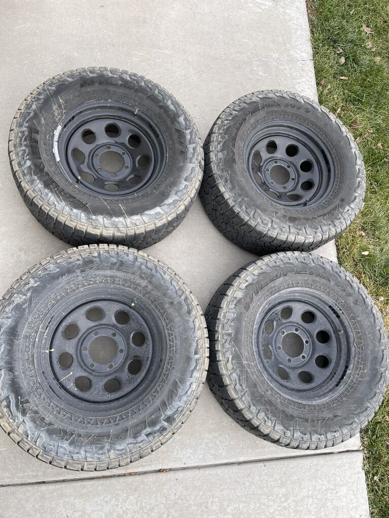 Falken Wildpeak Tires And Wheels , Fits Toyota