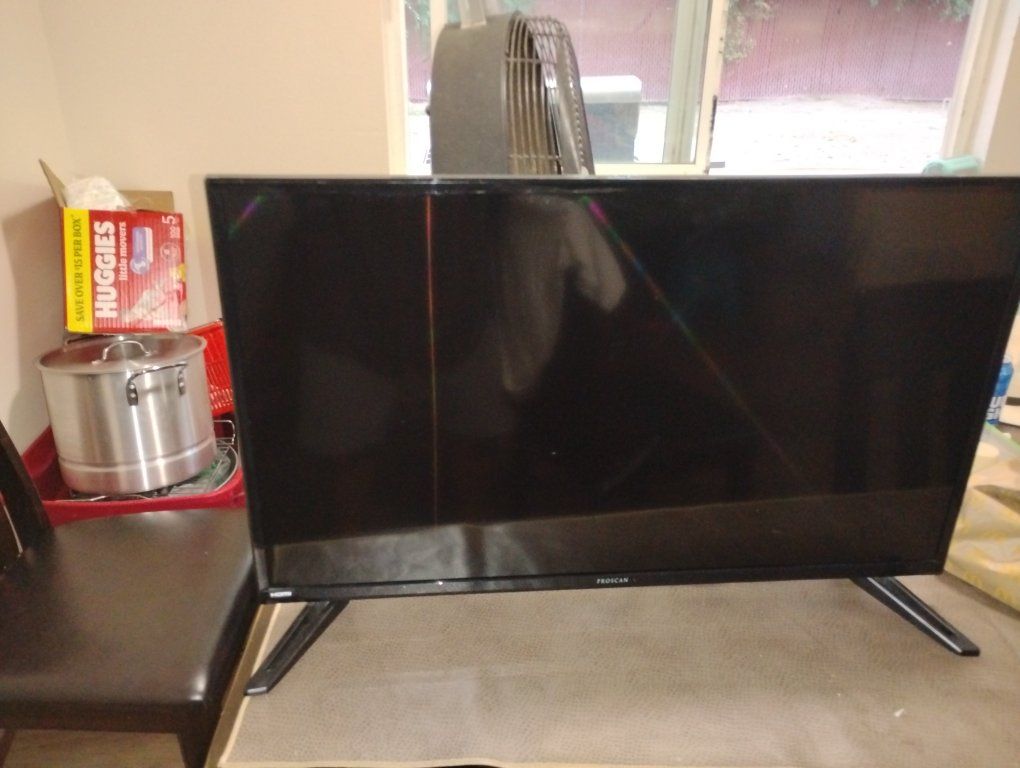 Proscan LED TV - Used Flat Screen Television with Stand