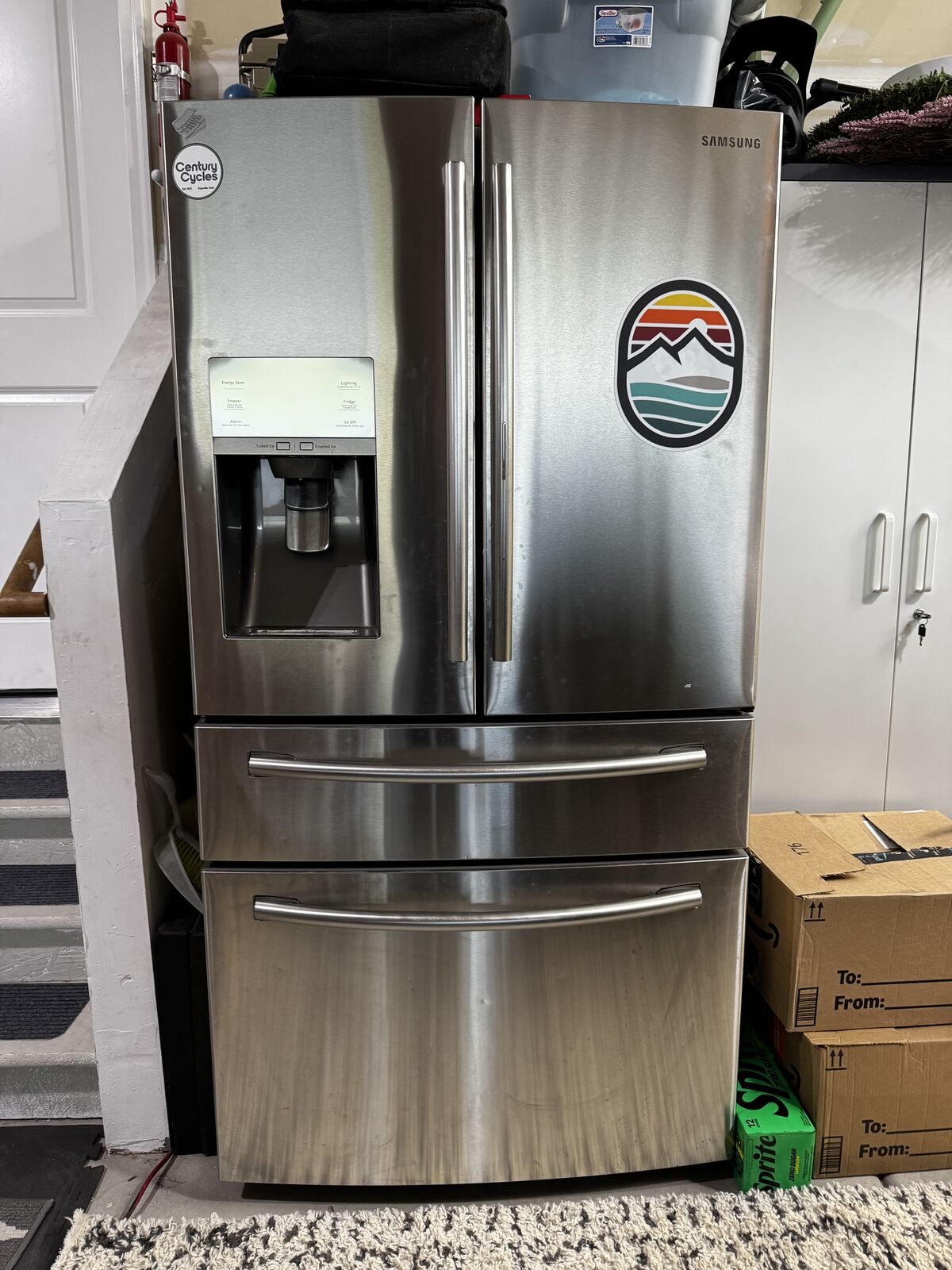 Samsung Fridge - Garage Fridge