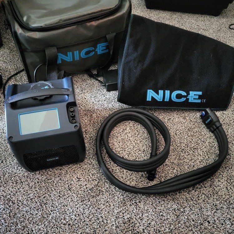 Nice1 Iceless Cold Compression Therapy System w/Knee Attachment