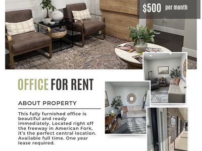 Therapy Office For Rent