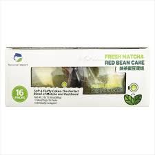 Success Import Matcha Red Bean Cake 16 Pack, 1.94 Ounces Each 1988187 #106506
