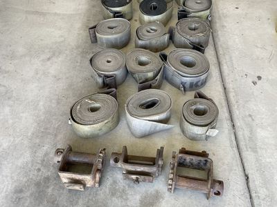 Cargo Straps 4" Flatbed Trailer