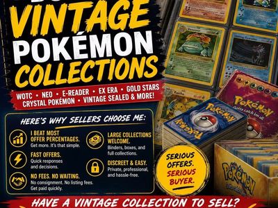 Buying Vintage Pokemon Collections