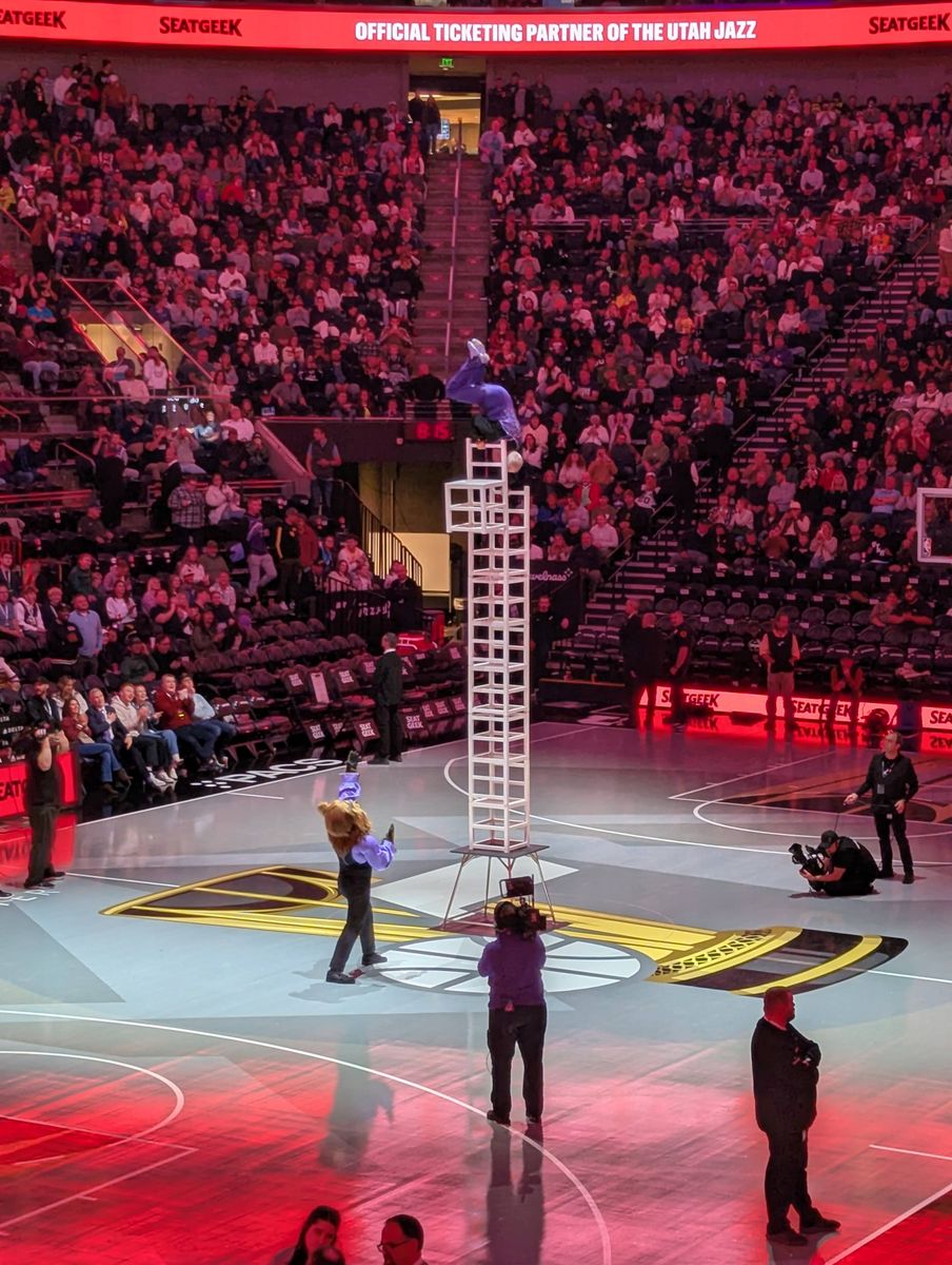 Jazz vs 76ers! Row 2 Tickets. No Fees!