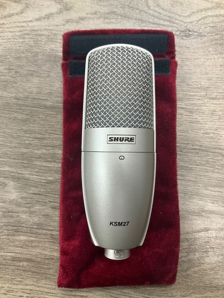 SHURE KSM27 CONDENSOR MICROPHONE