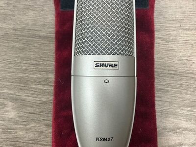SHURE KSM27 CONDENSOR MICROPHONE