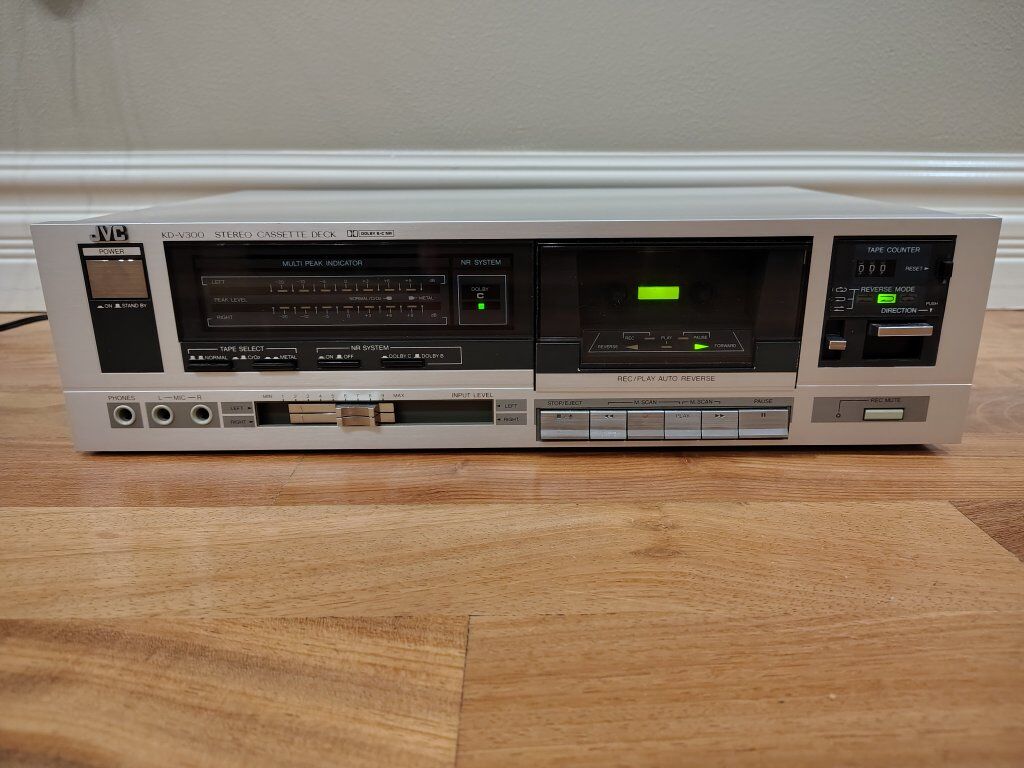 JVC KD-V300 Stereo Cassette Deck Dolby