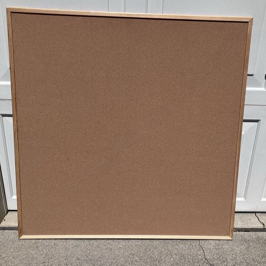 Free Cork Board 3 ft x 3 ft