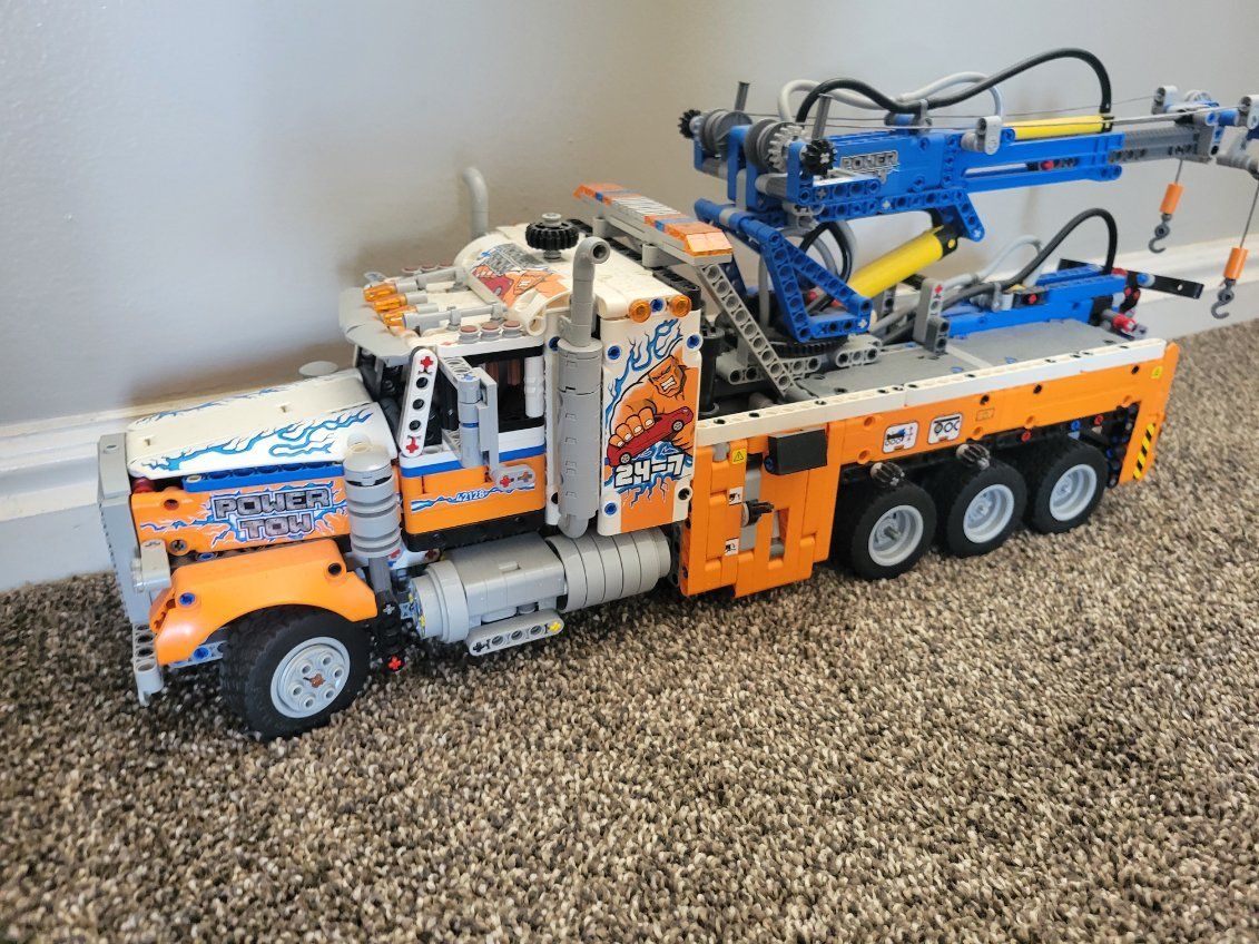 Completed Lego Vehicles for Display