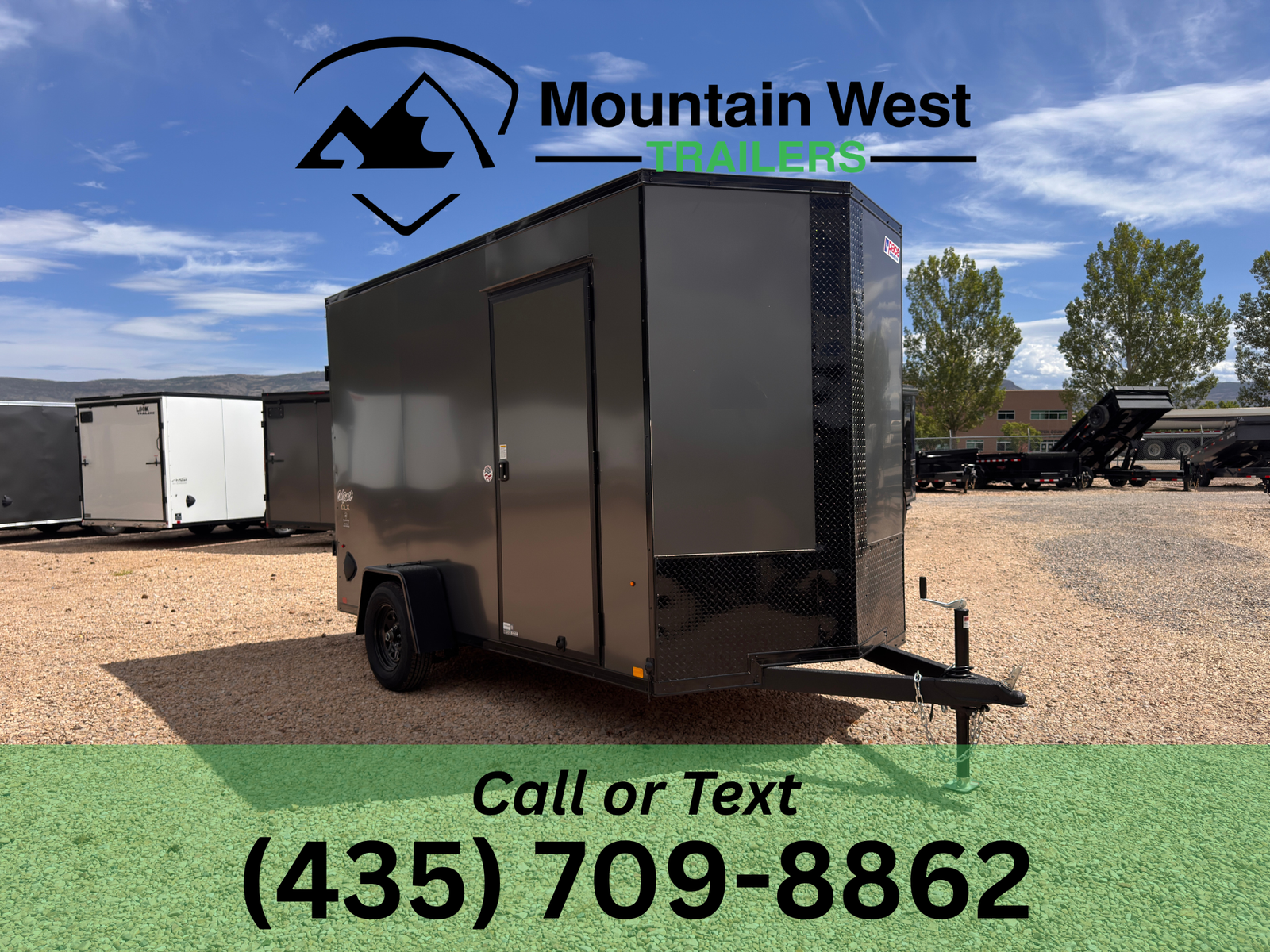2026 Pace American OUTBACK DLX 6X12 Enclosed Cargo Trailer