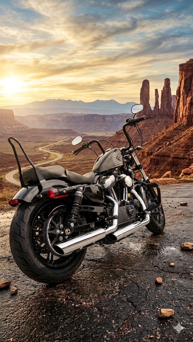 2016 Harley Davidson : Forty Eight (XL 1200) : LOW Miles