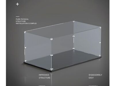 New, 3MM Acrylic Display Case