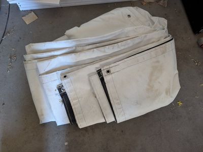 Heavy-Duty Vinyl Tarp 30'x12'