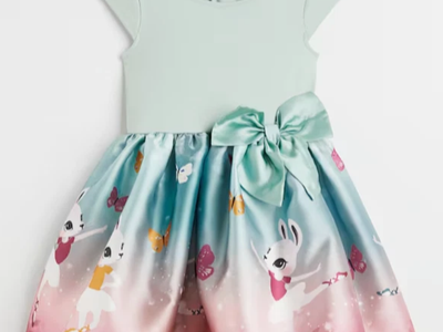 Girls H&M Easter Dress – Size 5–6Y