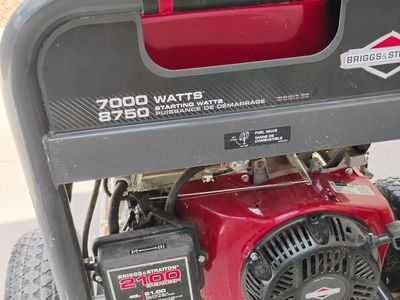 Briggs and Stratton Generator