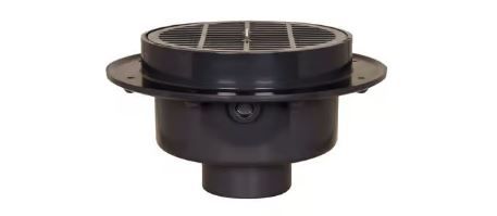 NEW! Large Capacity Floor Drains (Qty 4) – Sioux Chief Fat Max 3" x 4” PVC Schedule 40