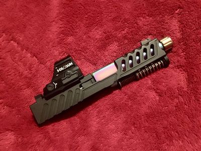 Glock 43X KM MKII Holosun Complete Upper Assembly