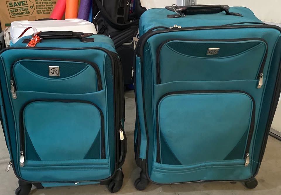 Set of Protege Teal Blue Luggage