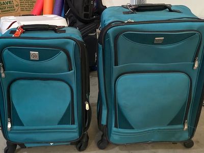 Set of Protege Teal Blue Luggage