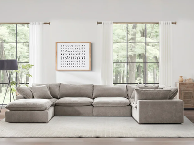 4TH OF JULY LUXURY LIVING | SEREEN TAUPE MODULAR SECTIONAL