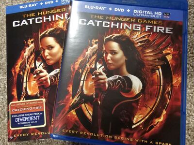 The Hunger Games Catching Fire Blu-ray