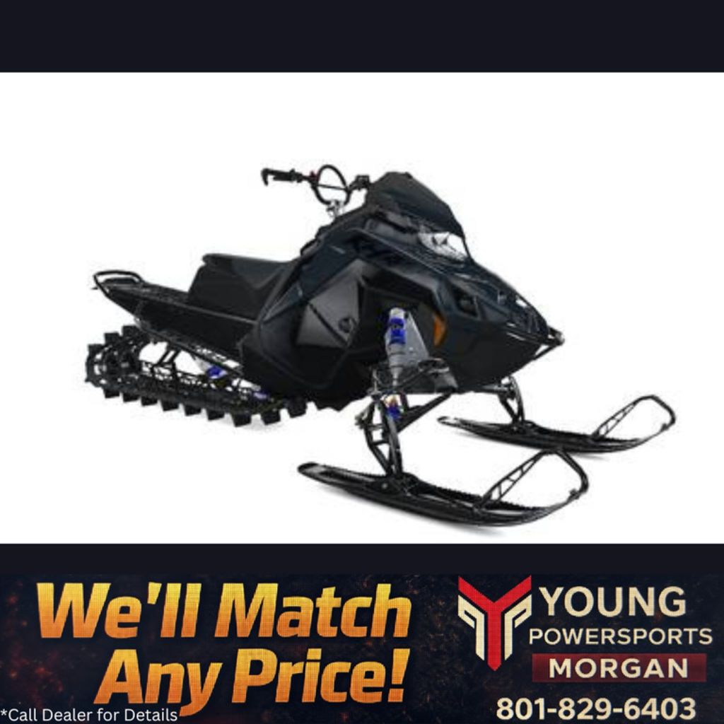 2026 Polaris® Patriot Boost RMK Khaos 155 Gloss Black / Blue Dusk