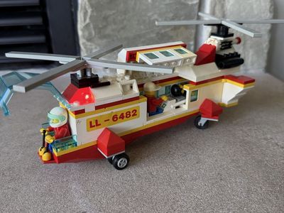 Lego Hospital Helicopter Antique Set 1989