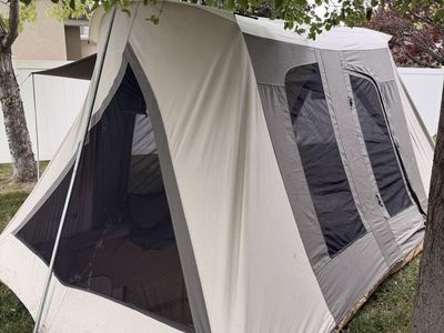 10 X 14 FT. FLEX-BOW VX CANVAS CAMPING TENT