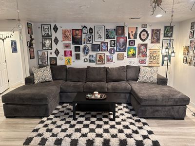 Snowy Wesley Smoke 3-Piece Sectional – $1,200 OBO