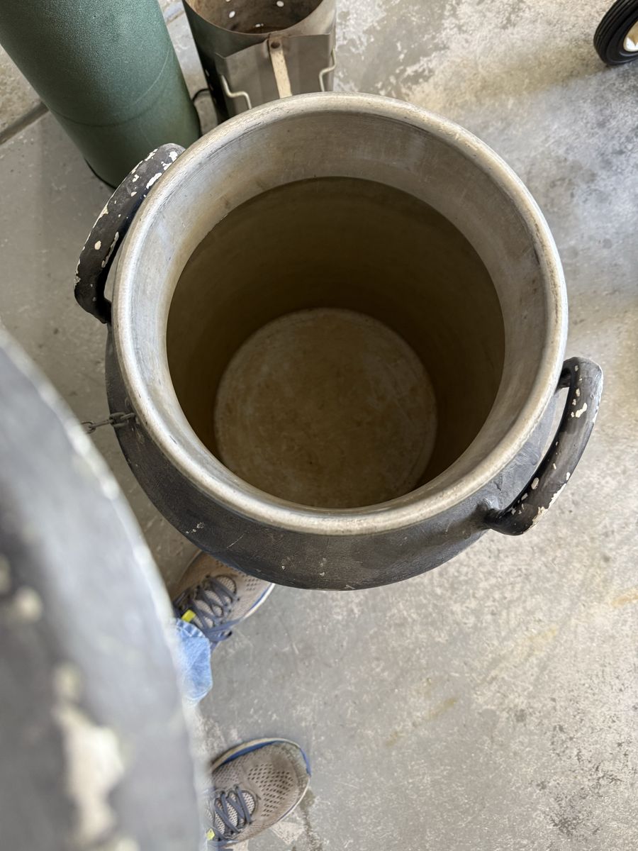 Milk Can - Used for Outdoor Cooking
