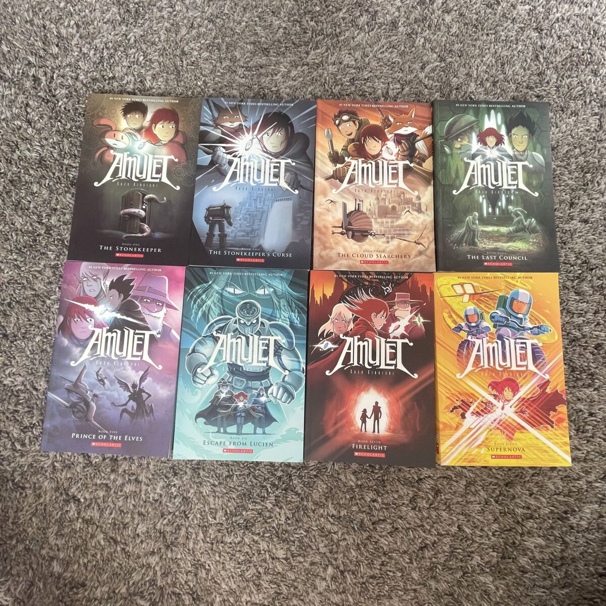 Christmas gift: Amulet graphic novel book set