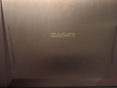 Sager Model NH58RD Laptop Computer