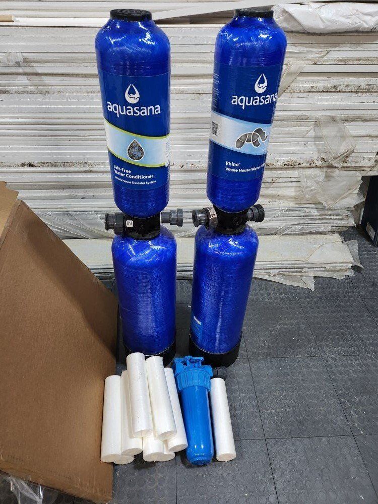 aquasauna salt free water conditioner and filter