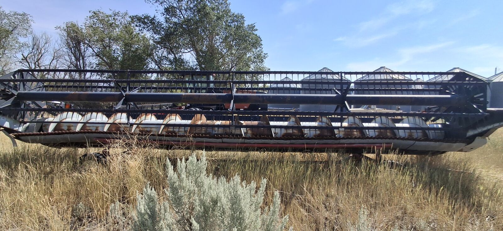 Gleaner Agco 800 combine flex header