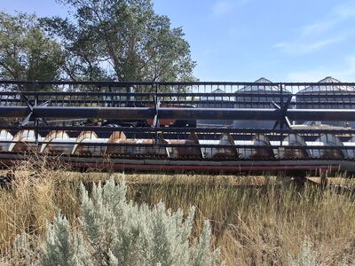 Gleaner Agco 800 combine flex header