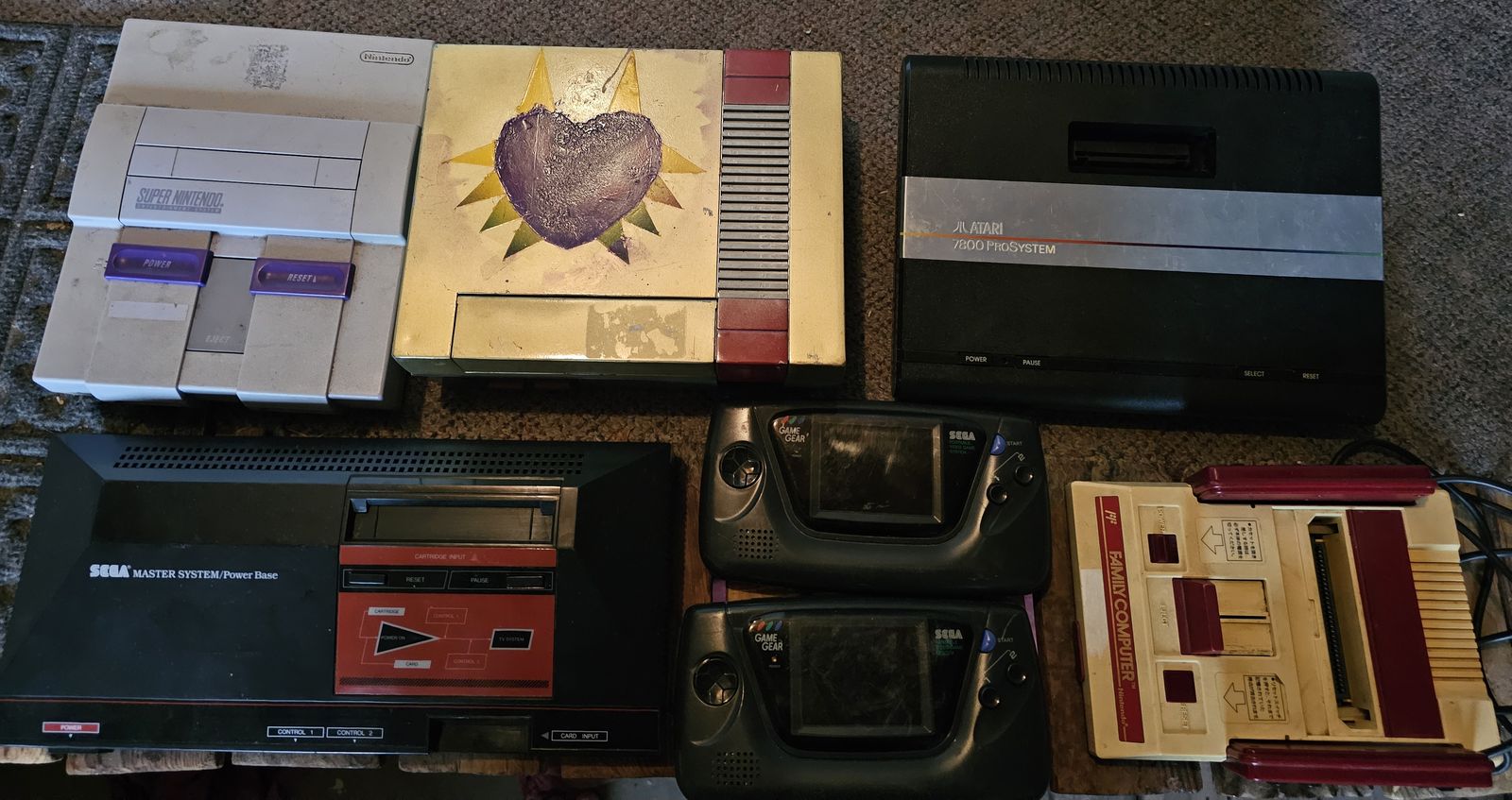 Broken game system lot for trade