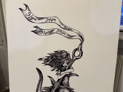 NEW ANCHOR OF HOPE CANVAS PICTURE