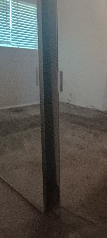 Mirrored Closet Doors 80"×36"