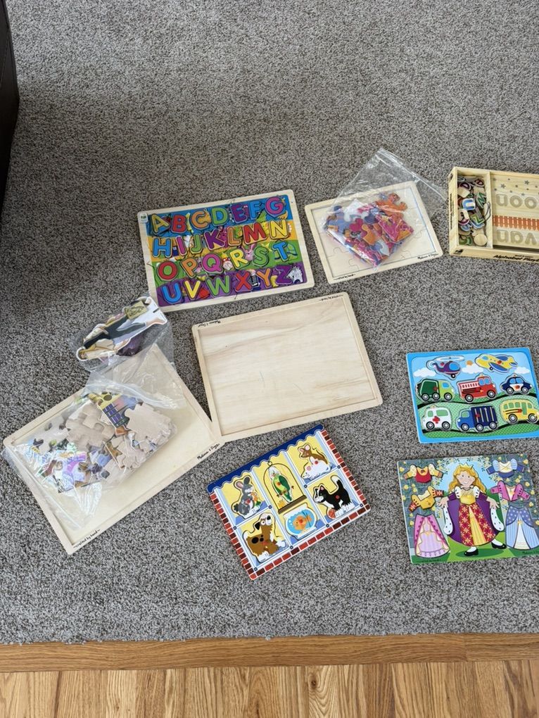 Wooden Toddler Puzzles