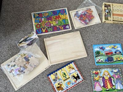 Wooden Toddler Puzzles