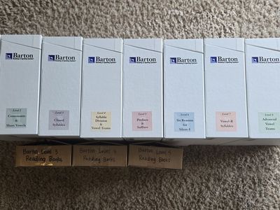 Barton Reading & Spelling System/Curriculum
