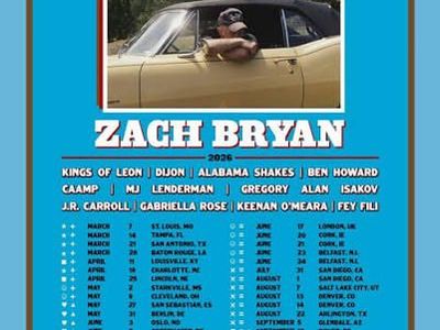 Zach Bryan - Heaven on Earth Tour