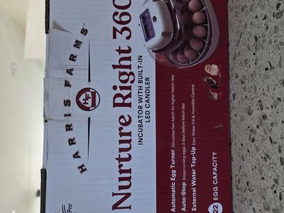 Egg incubator & chick supplies