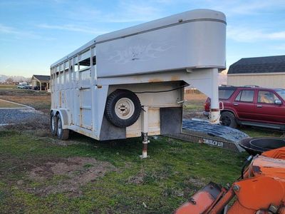 Gooseneck Trails West stock trailer