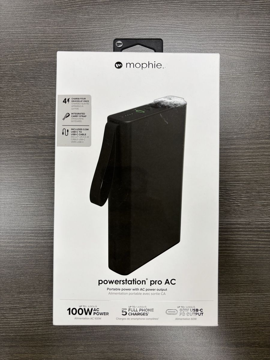 Mophie Powerstation Pro AC Portable PWRw/AC Output
