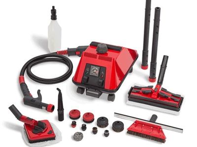 Sargent Steam Professional Steam Cleaner System with Multiple Attachments and Hose